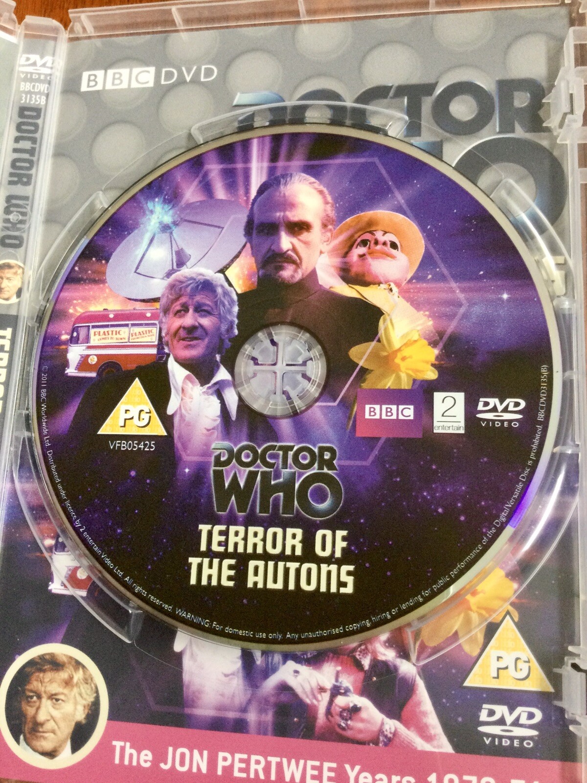 Doctor Who MANNEQUIN MANIA 2x DVD Box set Jon Pertwee 3rd Doctor