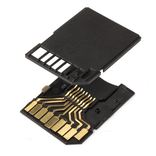 50 Pezzi Adattatore Micro SD Trans Flash TF a SD HC SDHC Scheda di Memoria Adattatore Lettore - Foto 8 di 12