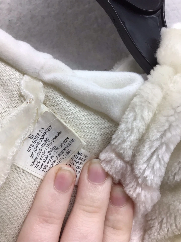 Disfraz de conejo de Pascua para niños talla 2-3 sin marca Foto 2 de 4