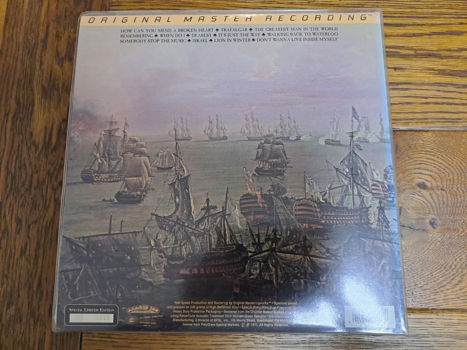 Bee Gees – Trafalgar . Original Master Sound , Mobile Fidelity MFSL 1-263. NM - Image 2 of 4