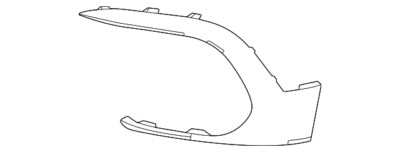 Genuine Mercedes-Benz Side Molding 2478853703 | eBay