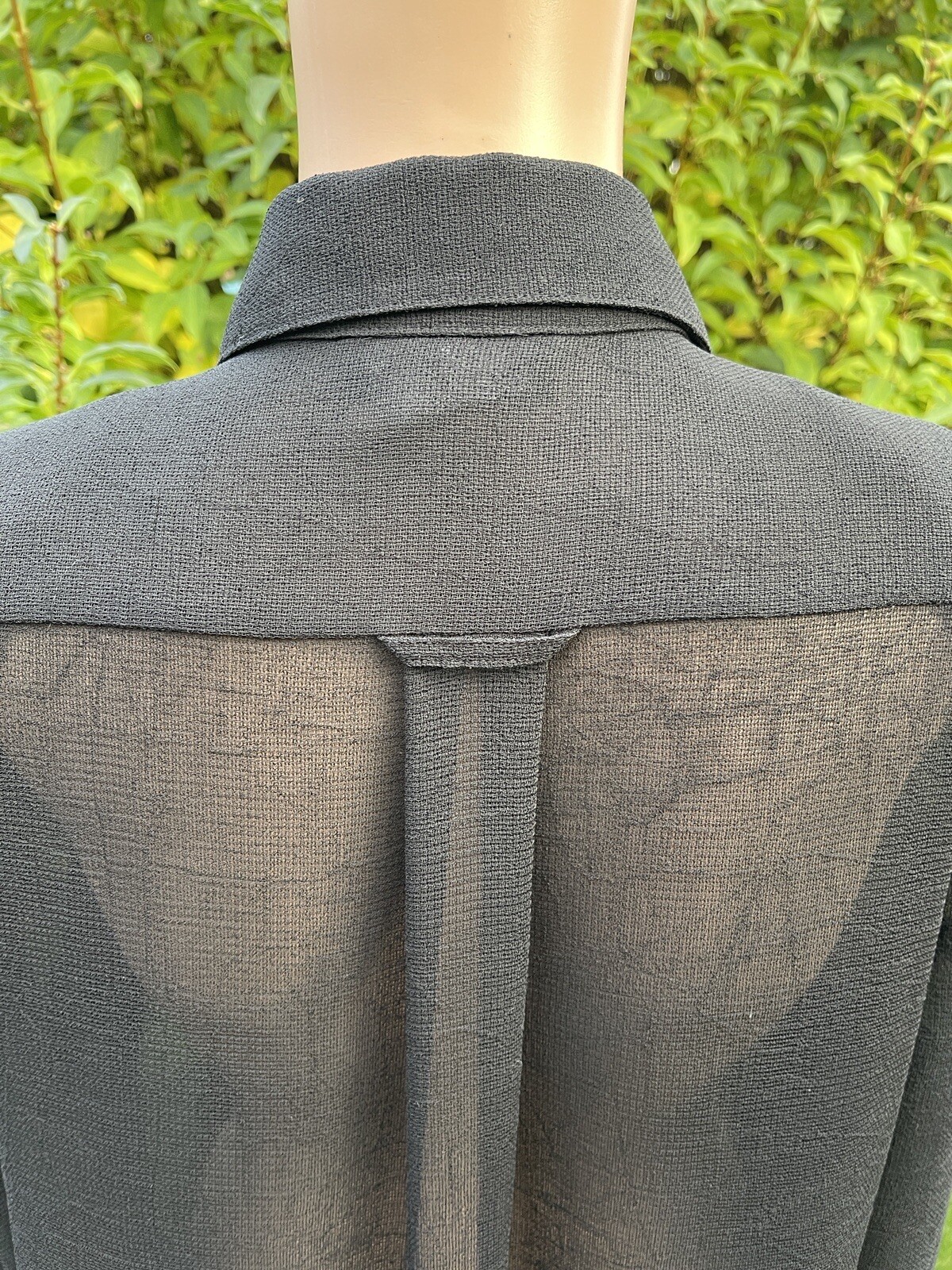 Decisions Basic Long Black Jacket With Buttoned C… - image 5