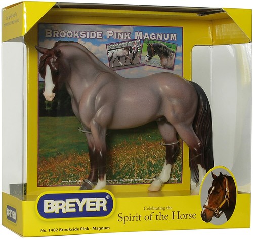 BREYER BROOKSIDE PINK MAGNUM WELSH PONY REDROAN TRADITIONAL MODEL HORSE STALLION - 第 1/4 張圖片
