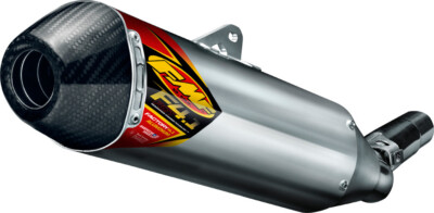 FMF 2018 FE 450 Husqvarna ALUMINUM FACTORY 4.1 RCT SLIP-ON W/CARBON ENDCAP 45594