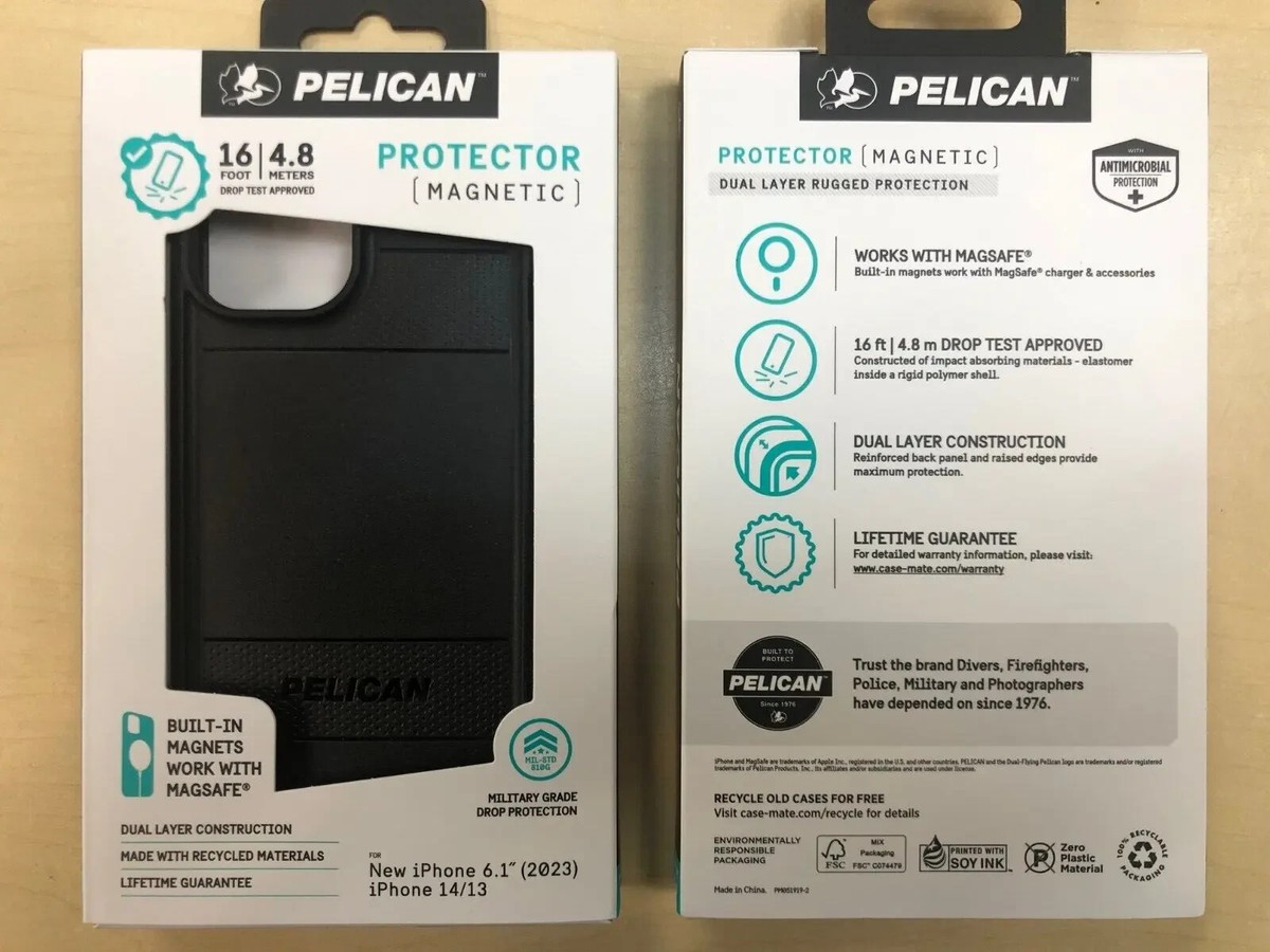 New! Pelican Protector (Magnetic) Case with MagSafe - iPhone 15 