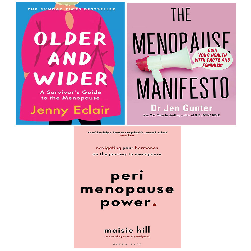Perimenopause Power, Older and Wider, Menopause Manifesto 3 Books Collection Set - Image 2