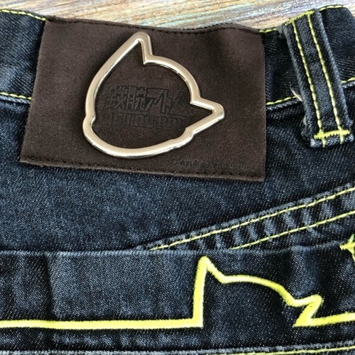 Astro Boy Mens Jeans Embroidered Tezuka Production Tag Size 29 (29x32) - Picture 4 of 12