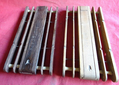2X SEHR SCHÖNE FRÜHE VINTAGE SCHWIMMER ANGELWICKLER