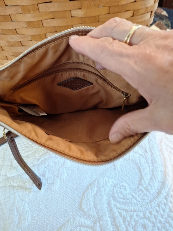 Bandolera Fossil Felicity punto azul Foto 3 de 4