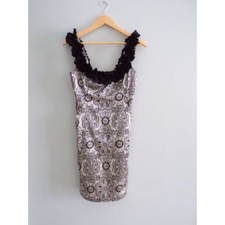 Elegant with Ruffle Straps Evening Cocktail/Party