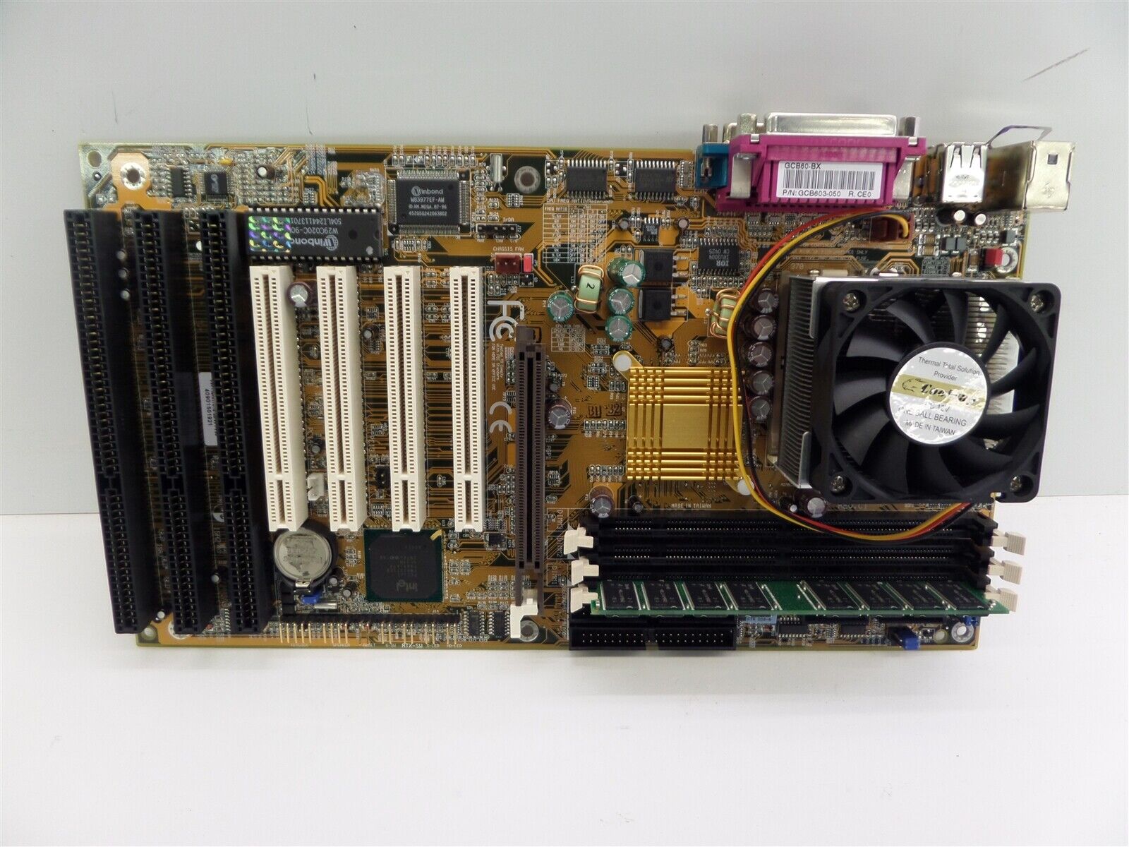 DFI ITOX GCB60-BX Motherboard w/ Intel SL52R Pentium III 1.0GHz 256K 133MHz CPU