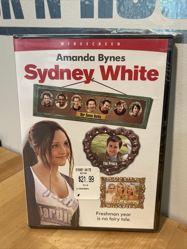 Sydney White (DVD, 2007) Amanda Bynes Widescreen Comedy 7 Dorks