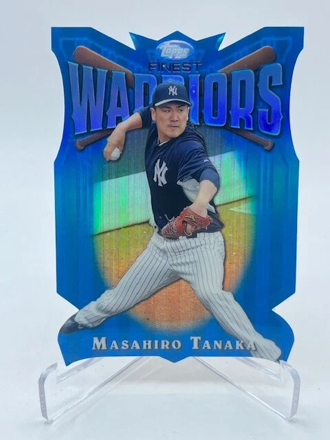 2014 TOPPS FINEST MASAHIRO TANAKA RC WARRIORS DIE-CUT #FW-MT YANKEES