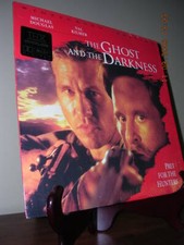 Michael Douglas Val Kilmer 12" LaserDisc Video "The Ghost and the Darkness"
