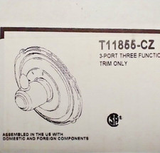 Delta T11855-CZ Victorian 3-Setting 2-Port Diverter Trim Kit in Champagne Bronze