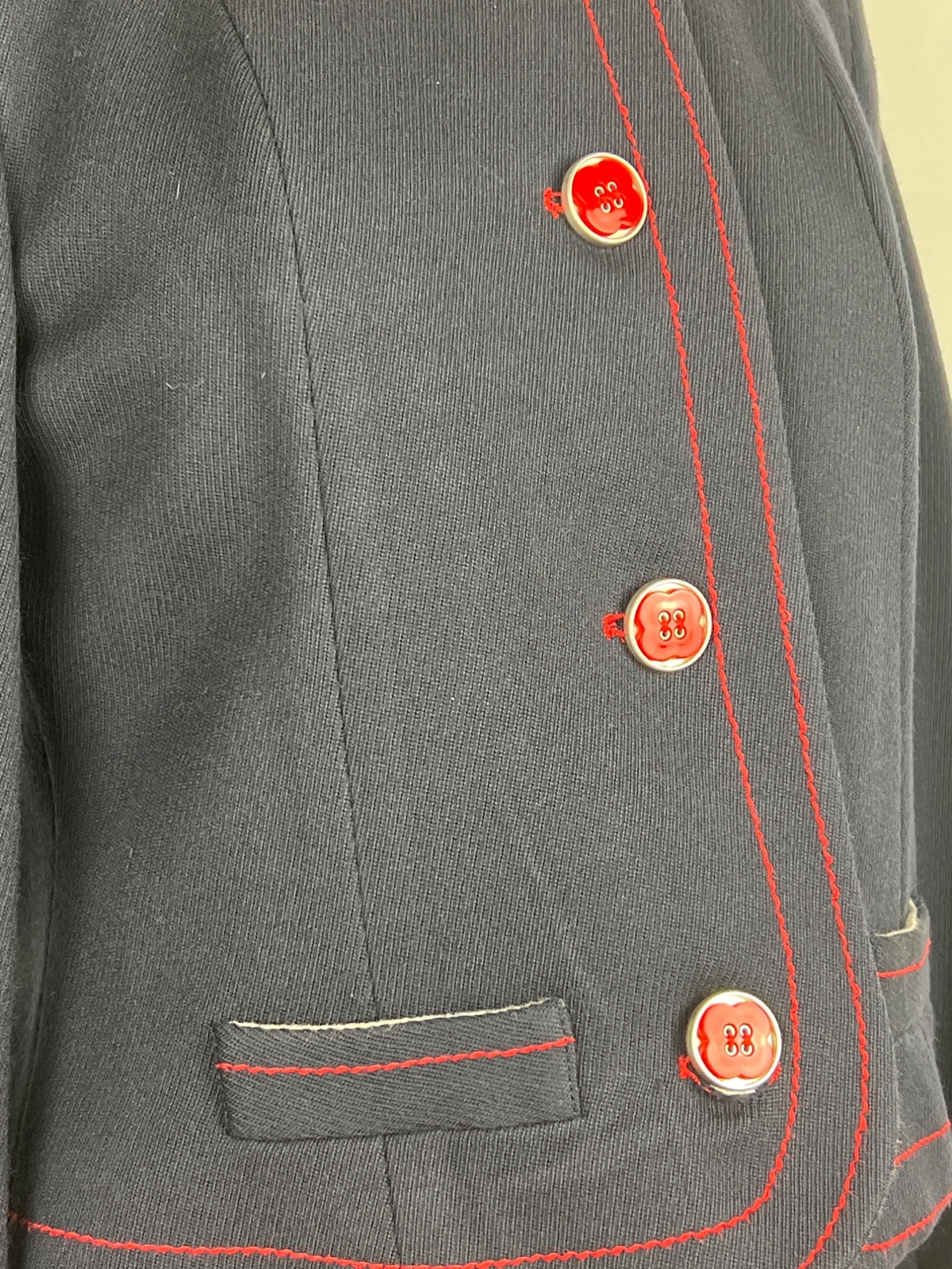 Marc Jacobs Authentic Vintage Wool Jacket Women's… - image 8