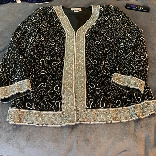 Vintage Laurence Kazar Cocktail Jacket 