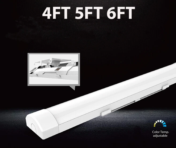 LED Strip Batten Lights 4FT 5FT 6FT Tube Lights Garage Workshop Office Led Lamps