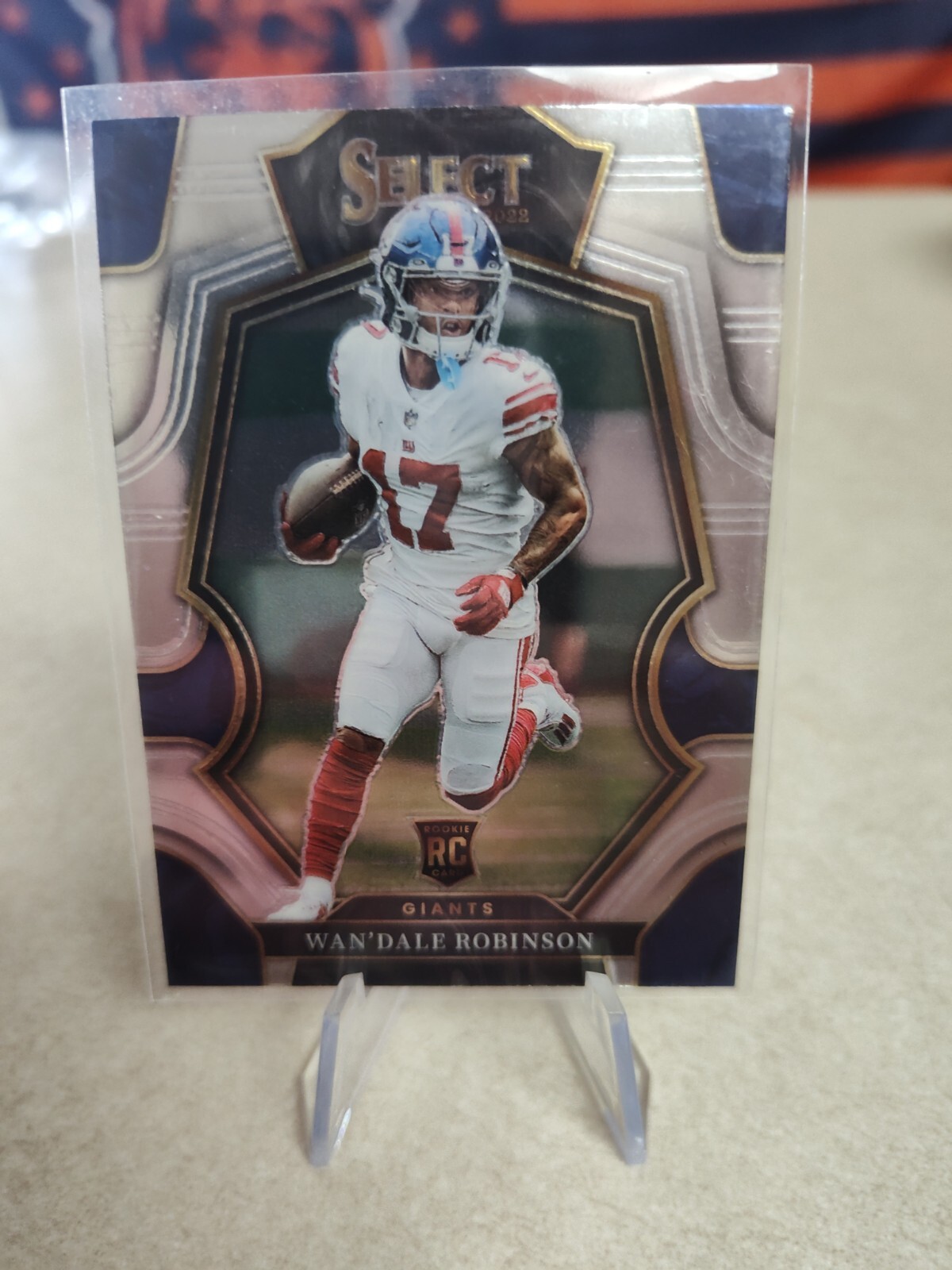2022 Panini Select - Premier Level #174 Wan'Dale Robinson (RC) New York Giants