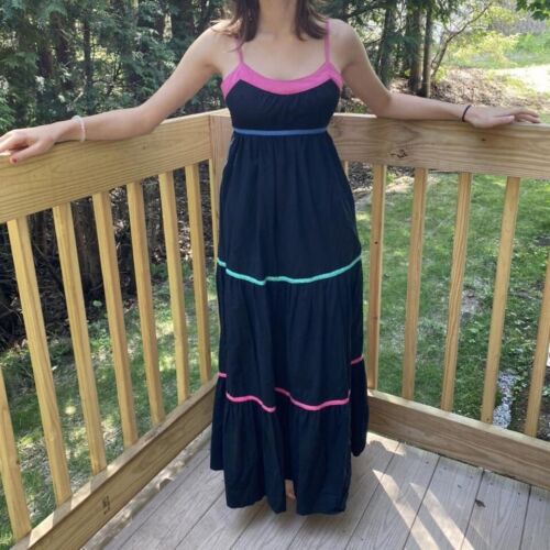 1970s Prairie Goth Jody T Sundress  - Picture 1 of 4