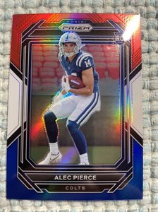 2022 Prizm-ALEC PIERCE-COLTS-Red White Blue Rookie Card#330