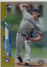 2020 Topps CHROME Pro Debut KENDALL WILLIAMS Gold Refractor 1st #81 Jays 11/75