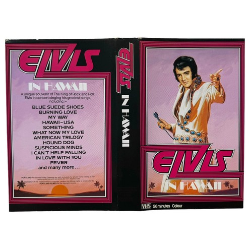 Elvis VHS Video In Hawaii Portland Films The King Rare Collectors Video Tape - Picture 11 of 20