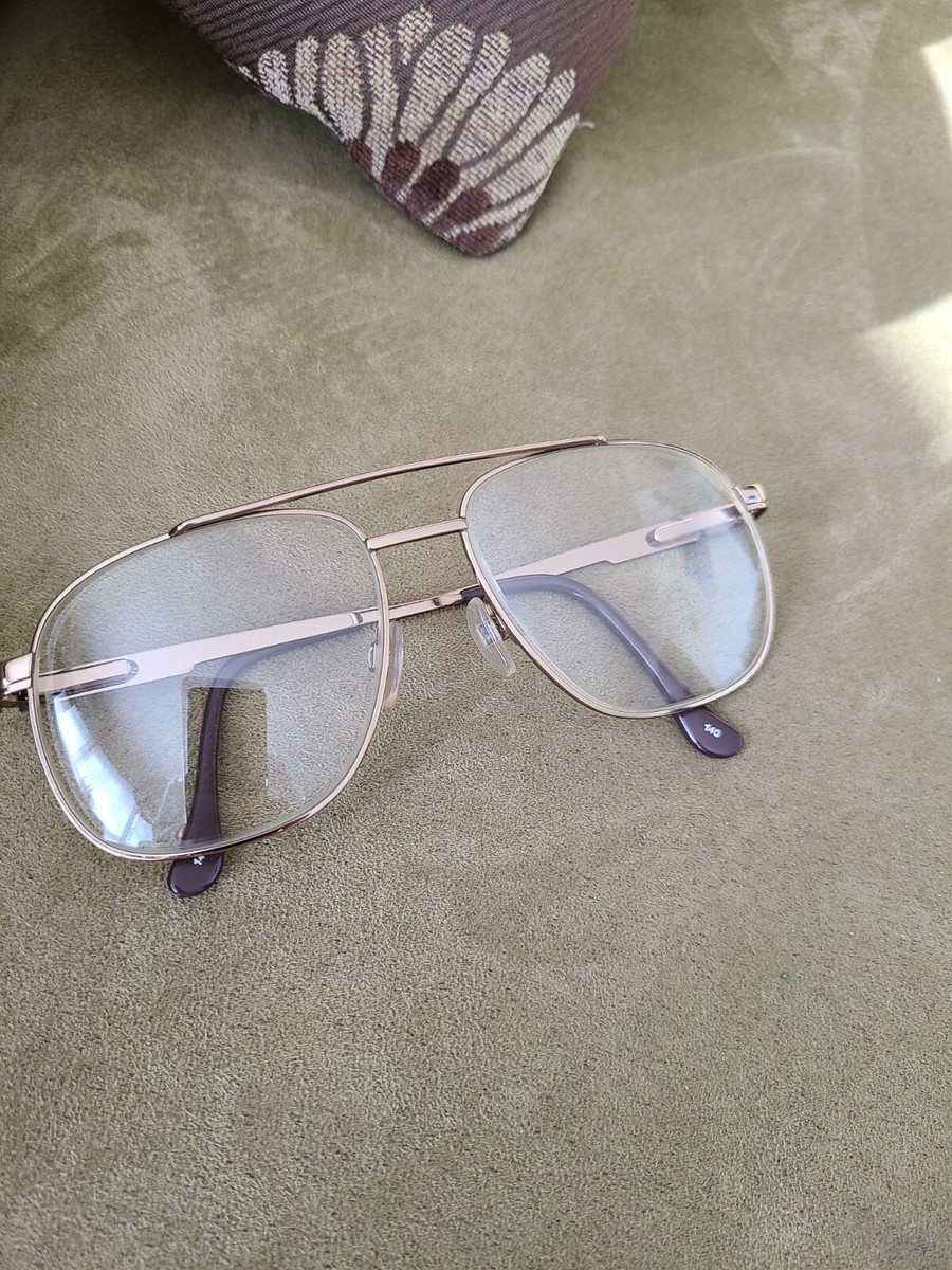 Vintage men's metal glasses Titmus Z87 Eyeglasses bridge Aviator