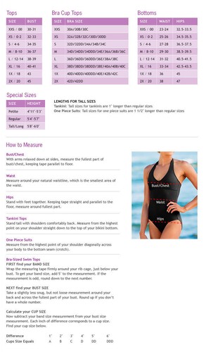 NWT Athleta SMOCKED Tankini Top DRESS BLUE 36B 36C Swim Paddle MEDIUM TALL $72 - Picture 4 of 4