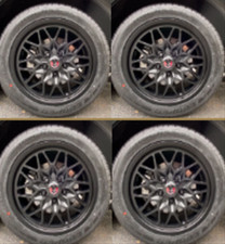 Yearone 17x9 Black Wheels For 4th Gen Trans Am. Tire Test Fit 2754017 