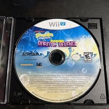 Nintendo Wii U SpongeBob Squarepants Plankton's Robotic Revenge Game Disc Only