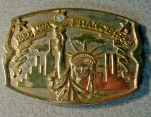Vintage Liberty Belt Buckle