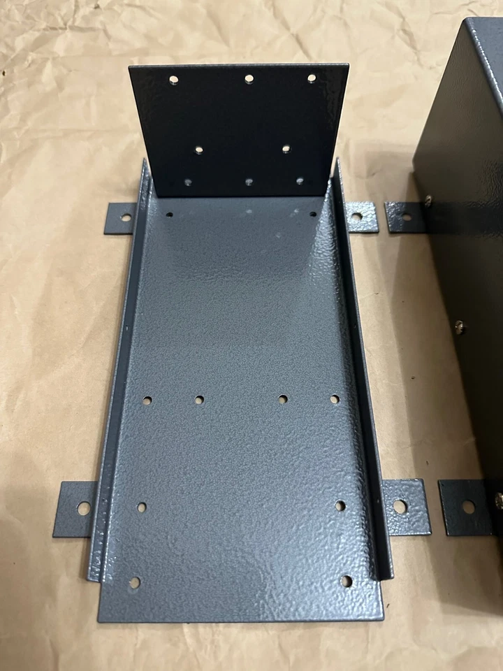 1 par Tannoy plata rojo 12" 15" altavoz crossover cajas vacías réplica Foto 3 de 4