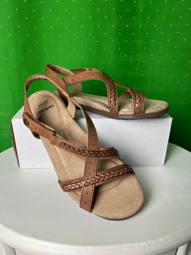 earth origins leather sandals 7 new