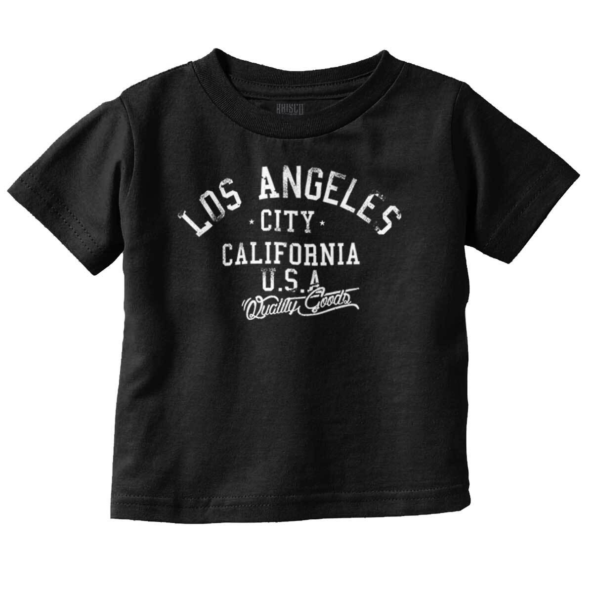 Cool Los Angeles City California State USA Toddler Boy Girl Youth T Shirt Tee
