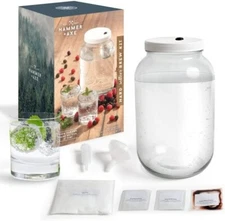 Hammer  Axe DIY Hard Seltzer Kit, Home Bar Brewing Set 1 Gallon Alcoholic Drink 