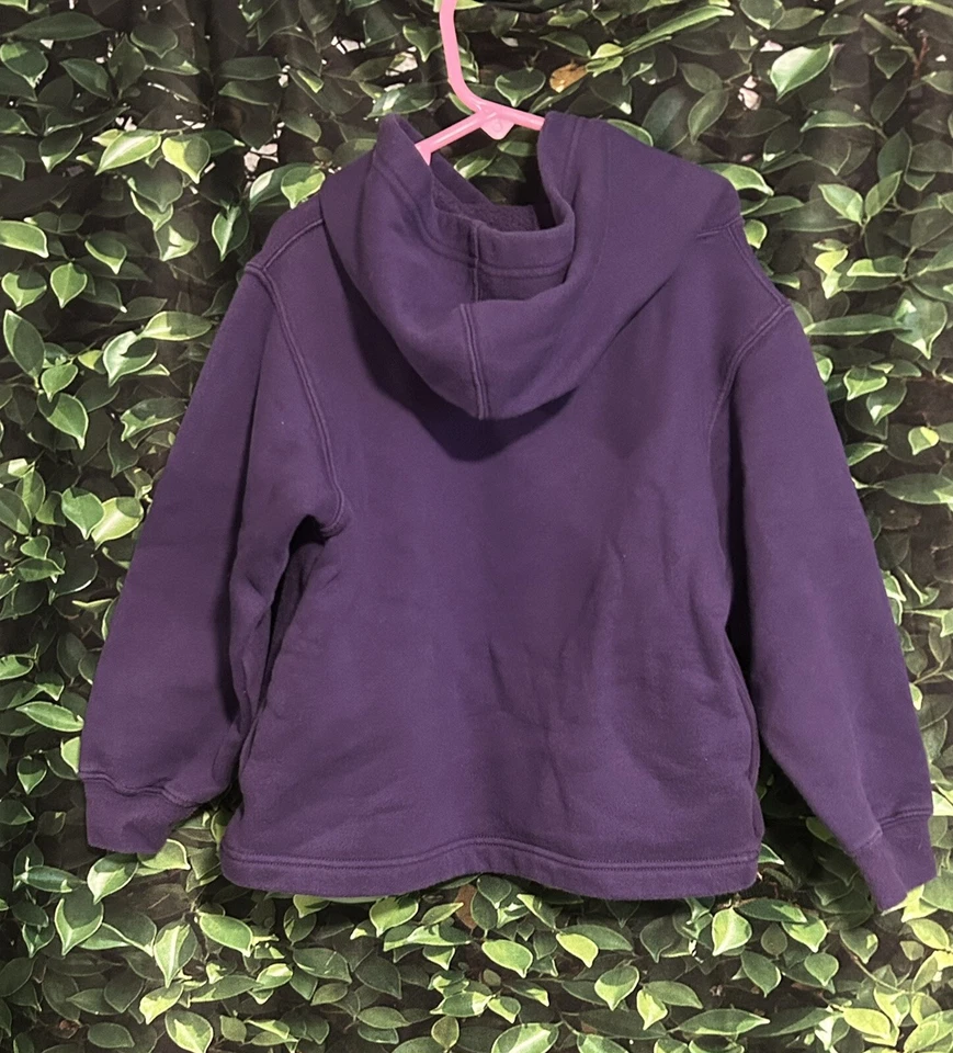 Disney Land Resort Campanilla Sudadera con Capucha Niñas Pequeña 6x Pullover Púrpura Foto 3 de 4