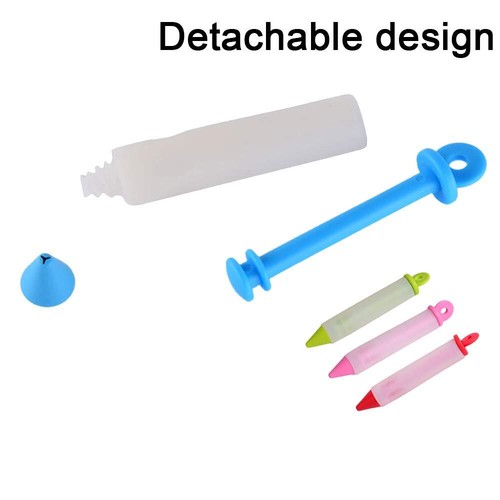 4Pcs Silicone Food Writing Pen Cake Decorating Tool Chocolate Cake Decoration... - Picture 3 of 7