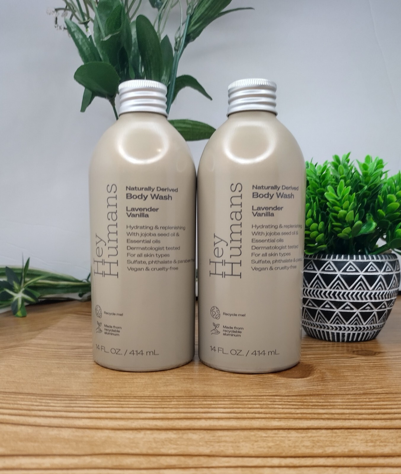 Hey Humans Body Wash Lavender And Vanilla Scent Set Of 2 eBay