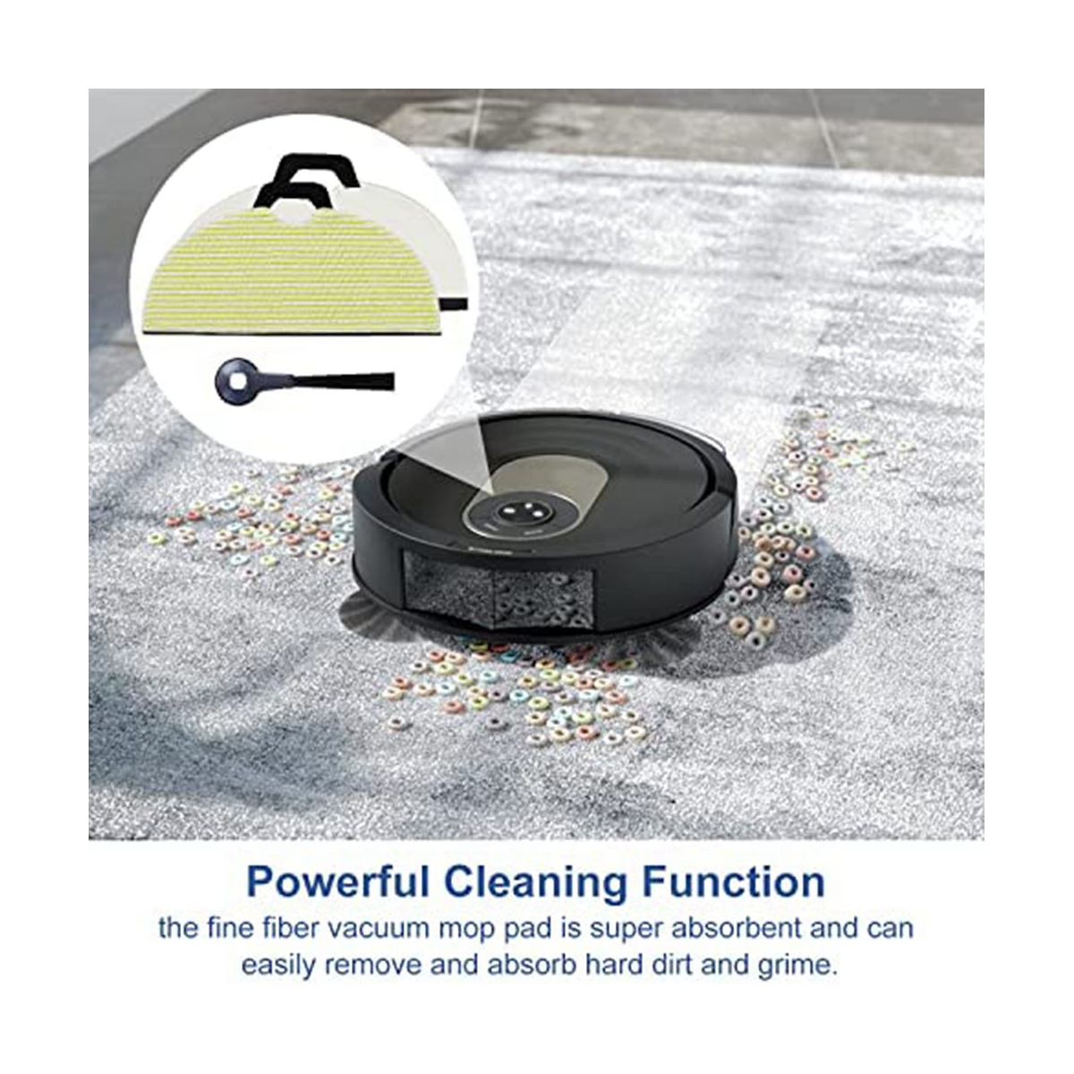 Replacement Pad for RV2001WD RV2002WD AV2001WD RV2000WD Robot Vacuum