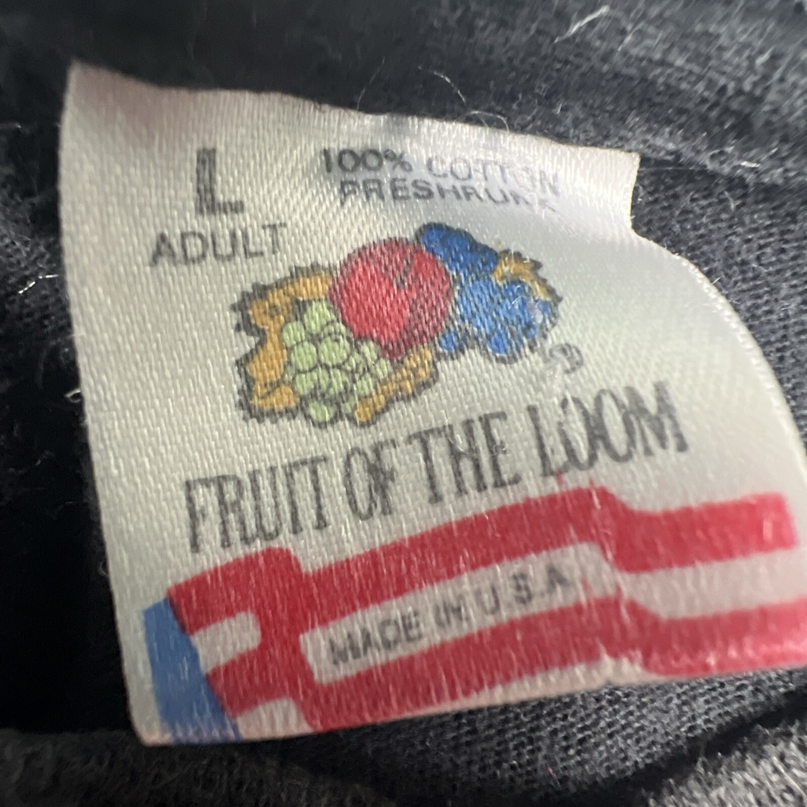 Vtg 1990s Fruit Of The Loom Single Stitch George Dickel Aint Nothin Better Sz L