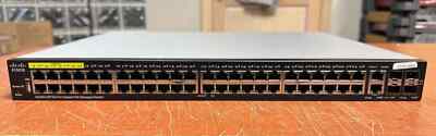 Cisco SG350-52P-K9 52-Port PoE Stackable Managed Switch
