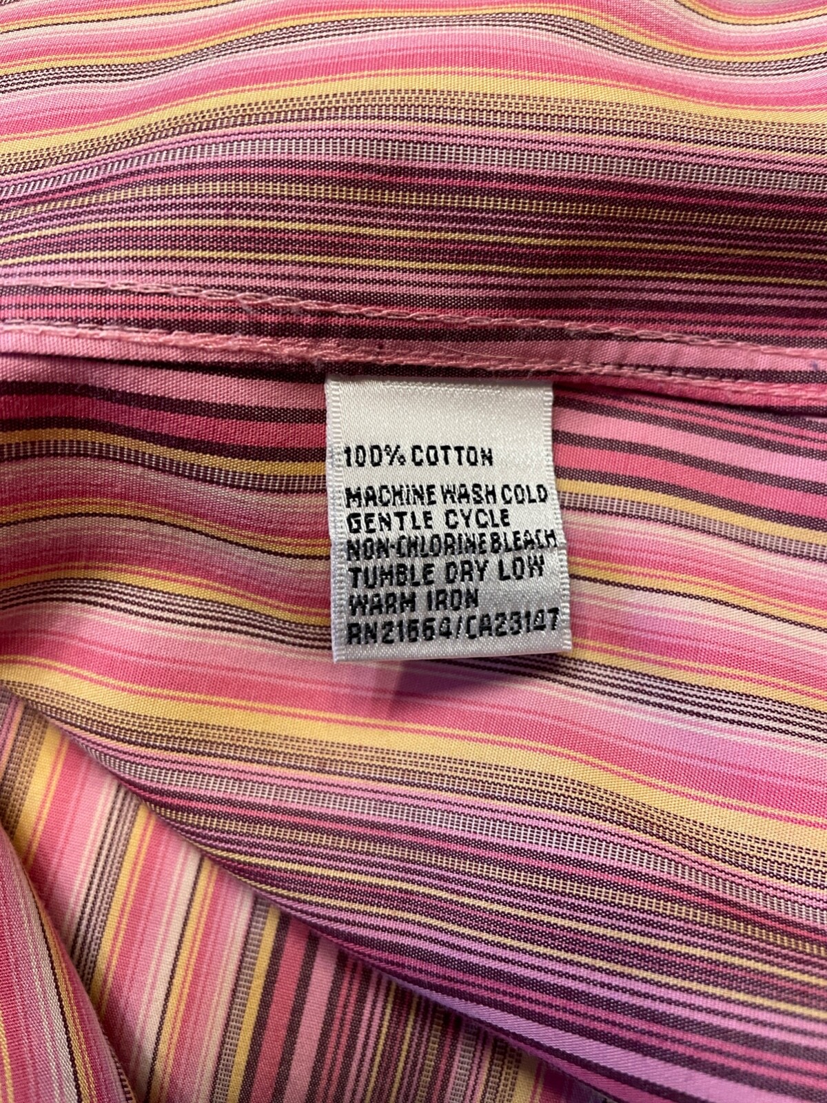 TALBOTS Wrinkle Resistant LS Button Up Blouse Siz… - image 11