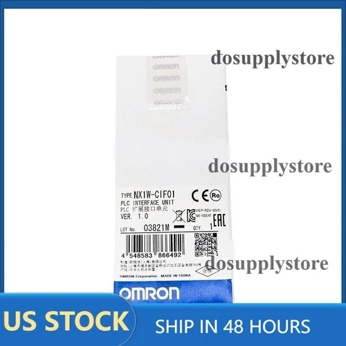 Omron NX1W-CIF01 NX1WCIF01 PLC Interface Unit New In Box