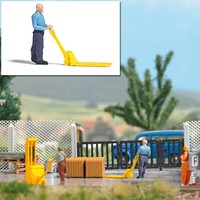 Busch 8855 Tt Action Set: Hubwagen Neuheit 2019 Ovp<