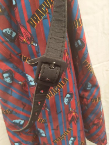 Unique Vintage X Universal Monsters DRACULA Print Dress XS PETITE HALLOWEEN - 第 8/16 張圖片
