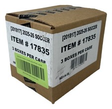 FACTORY SEALED 2025/26 Panini Noir Road To World Cup 3 Hobby Box Case