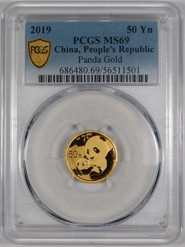 2019 Chinese Gold Panda 1/10 oz — photo from the most recent tracked eBay sale