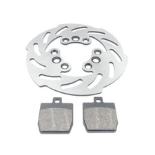 Bremsscheibe hinten mit Bremsbeläge für Yam...