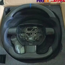 Fit Ford Focus Mk2mk2.5 St225 Custom Carbon Fiber Flat Steering Wheel 2008-2010 Fit Ford Focus Mk2mk2.5 St225 Custom Carbon Fiber Flat Steering Wheel 2008-2010